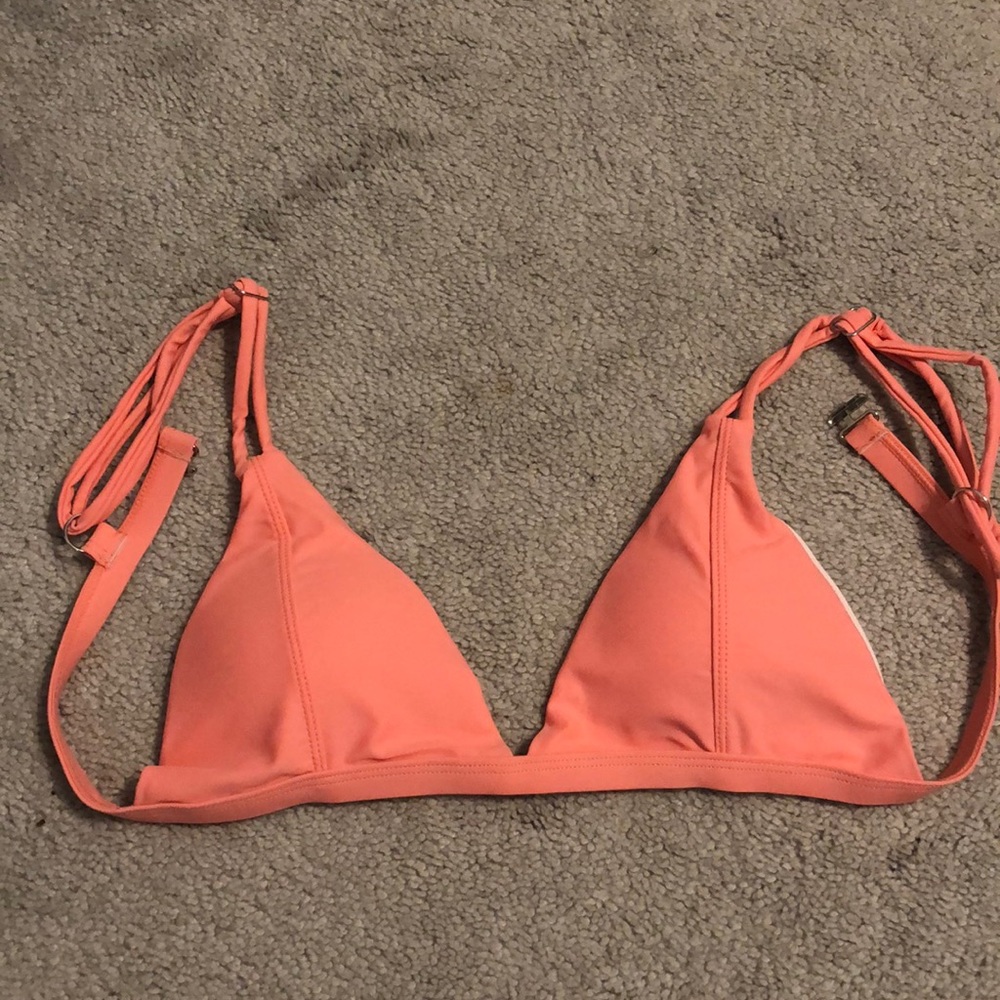 Zaful peach bikini top never worn